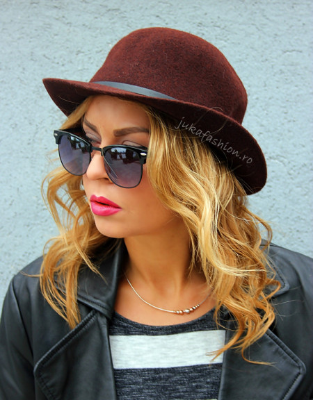 Palarie Femei din Lana "Janis" Maroon