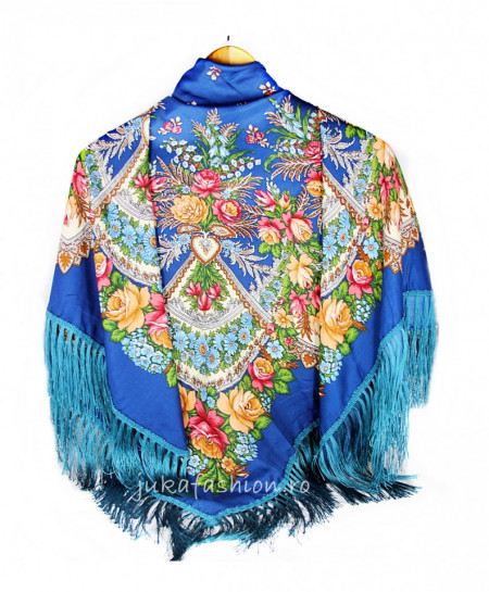 Sal Traditional "Svetlana" Bleu by jukafashion.ro