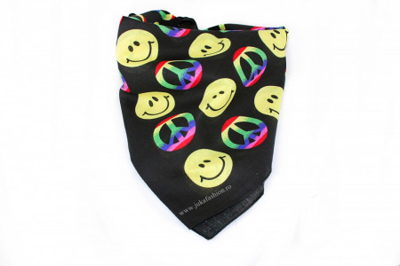 Bandana Unisex "LoveEmoticons" by jukafahion.ro