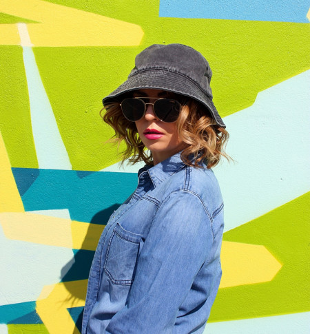 *Palarie Clopot "Cool J" Gray