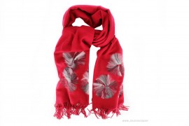 Sal Esarfa Dama PREMIUM "Dole" Burgundy cod DO06