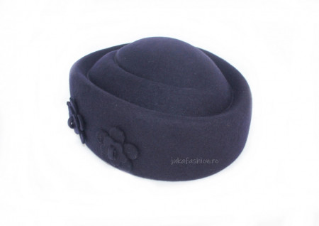 *Toca Dama "Daisy" Bleumarine by JukaFashion.ro