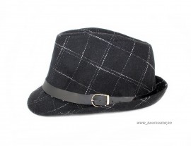 Palarie Clasica Bumbac "Alexander" Black by JukaFashion.ro