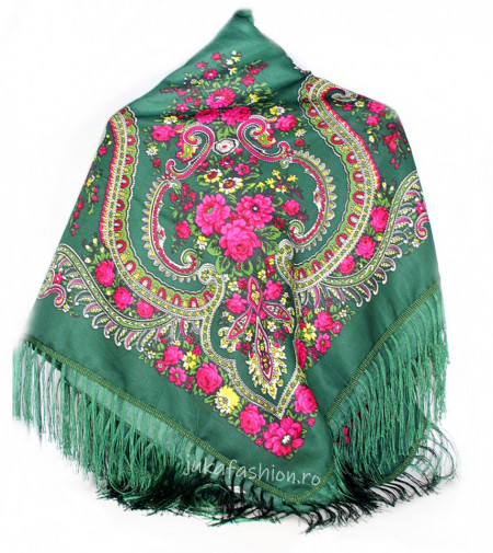 Sal Traditional "Oksana" Verde by jukafashion.ro