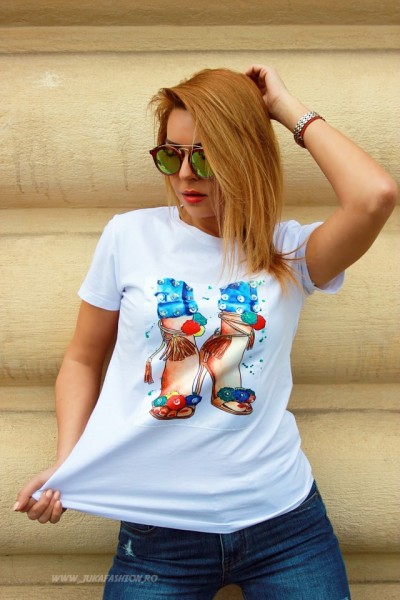*Tricou 3D "Heels" by JukaFashion.ro (2019)