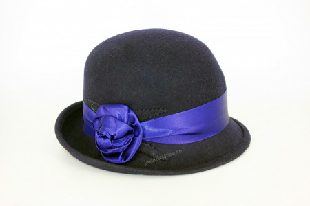 Palarie Eleganta "Madame" Bleumarine by JukaFashion.ro