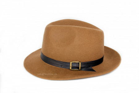 *Palarie Lana Barbat "Fedora" Crem (2022)