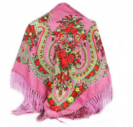 Sal Traditional "Oksana" Roz by jukafashion.ro