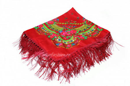 Batic Traditional "Petersburg" Visiniu by jukafashion.ro