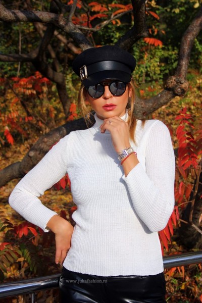 Maleta Dama "Gola" White by JukaFashion.ro (2019)