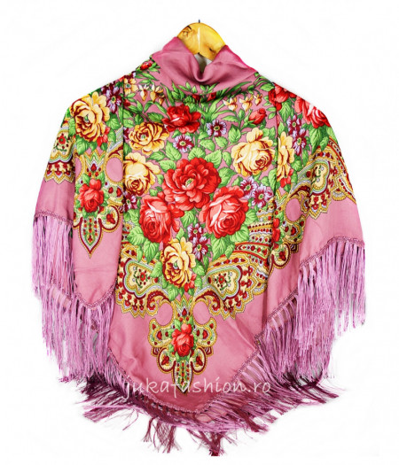 Sal Traditional "Matrioska" Roz by jukafashion.ro