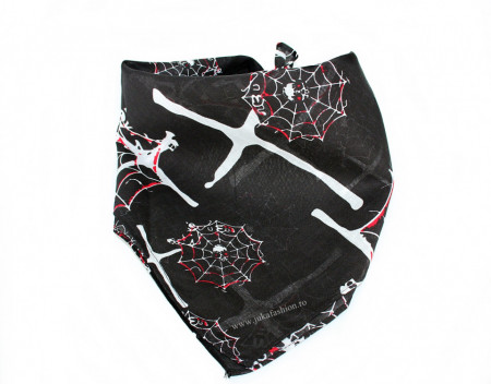 Bandana Unisex "WebSkulls" by jukafashion