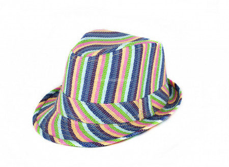*Palarie Copii Vara "Kaleidoskop" Bleu by jukafashion.ro