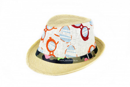 *Palarie Copii Vara "Vibe" Crem by jukafashion.ro
