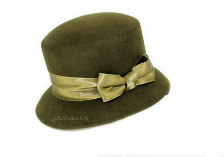 Palarie Eleganta "Anastasia" Verde by JukaFashion.ro