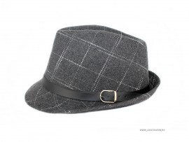 Palarie Clasica Bumbac "Alexander" Grey by JukaFashion.ro