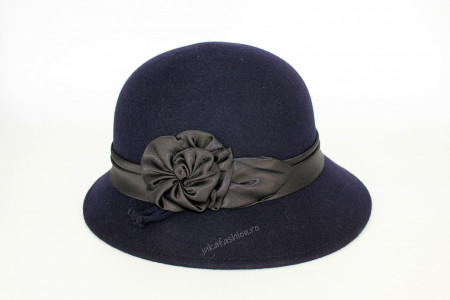Palarie Eleganta "Sofia" Bleumarine by JukaFashion.ro