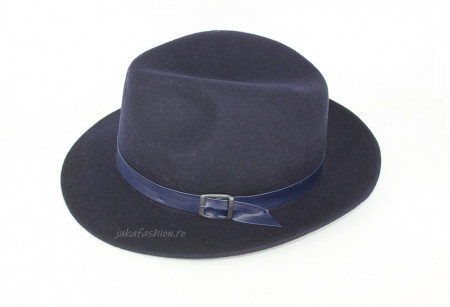 *Palarie Lana Barbat "Fedora" Marine (2022)