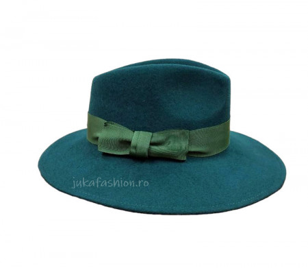 Palarie Dama "Bisou" Verde by JukaFashion.ro