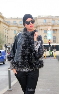 Jacheta Blana "Grace" by JukaFashion.ro cod XX11