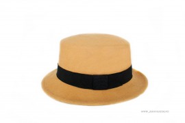 Palarie Dama "Hipster" Cream  by JukaFashion.ro (2018)