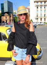 Bluza Dama "Lolita" Black Edition by JukaFashion.ro (2019) - Img 5