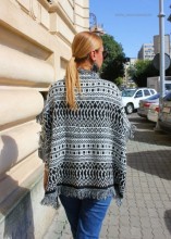 Cardigan 'Azteca" Black by JukaFashion.ro (2018) - Img 4
