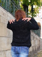 Pulover Dama "Cosmo" Black by JukaFashion.ro cod Z6 - Img 3