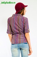 OFERTA PROMO : Camasa Carouri Dama "Miss Purple" by JukaFashion.ro cod 0093 - Img 8