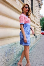 Rochie  Dama "Bloom" Coray by JukaFashion.ro cod C555 - Img 3