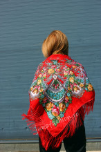 Sal Traditional "Svetlana" Rosu by jukafashion.ro - Img 4