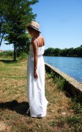 Rochie  "Lady White" by JukaFashion.ro cod 195B - Img 3
