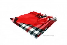 *Sal Esarfa Pashmina "British" Red Edition by jukafashion.ro cod PRM4 - Img 2
