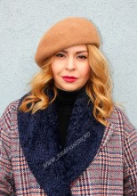 Cauti basca tipic frantuzeasca? Calitate la cel mai bun pret! basca dama fetru lana 
