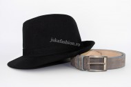 Palarie Barbati Clasica "Juka" Black by JukaFashion.ro [2018] - Img 3