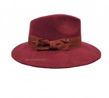 palarie femei fedora fetru dama 