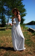 Rochie  "Lady White" by JukaFashion.ro cod 195B - Img 4
