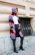 *Cardigan "Fluffy Love" by JukaFashion.ro cod F02 - Img 3