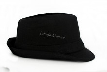 Palarie Unisex Clasica "Juka" Black by JukaFashion.ro 00100 - Img 1