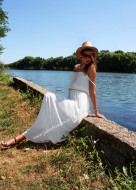 Rochie  "Lady White" by JukaFashion.ro cod 195B - Img 5