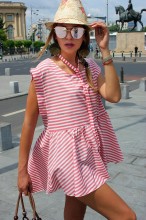 Bluza Dama "Maritimo" Pink by JukaFashion.ro (2018) - Img 1