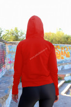 Hanorac Dama "Attention" Red by jukafashion.ro (2020) - Img 2