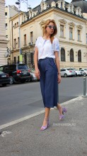 Pantaloni Dama "Summer Mood" Denim  by JukaFashion.ro cod H67 - Img 5