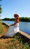 Rochie  "Lady White" by JukaFashion.ro cod 195B - Img 6