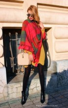 *Sal Esarfa Dama PREMIUM "London" Red (2018) - Img 4