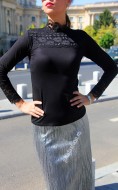 OFERTA PROMO : Maleta Dama "Juka Lace" Black by JukaFashion.ro cod B8004 - Img 1