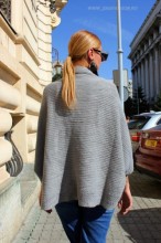 Cardigan 'Bolero" Gri by JukaFashion.ro (2018) - Img 3