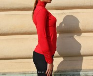 OFERTA PROMO: Maleta Dama "Juka Lace" Red by JukaFashion.ro cod B8004 - Img 2