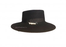 palarie femei fedora fetru dama 