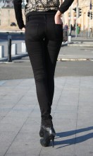 pantaloni dama conici stofa clasic bumbac femei